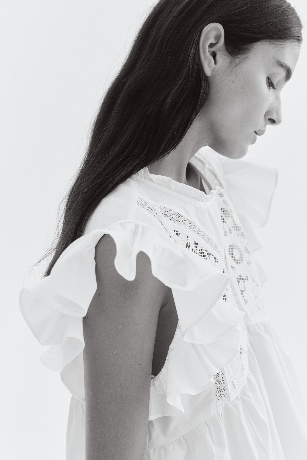 Blusa bordada de algod?n - H&m фото 2