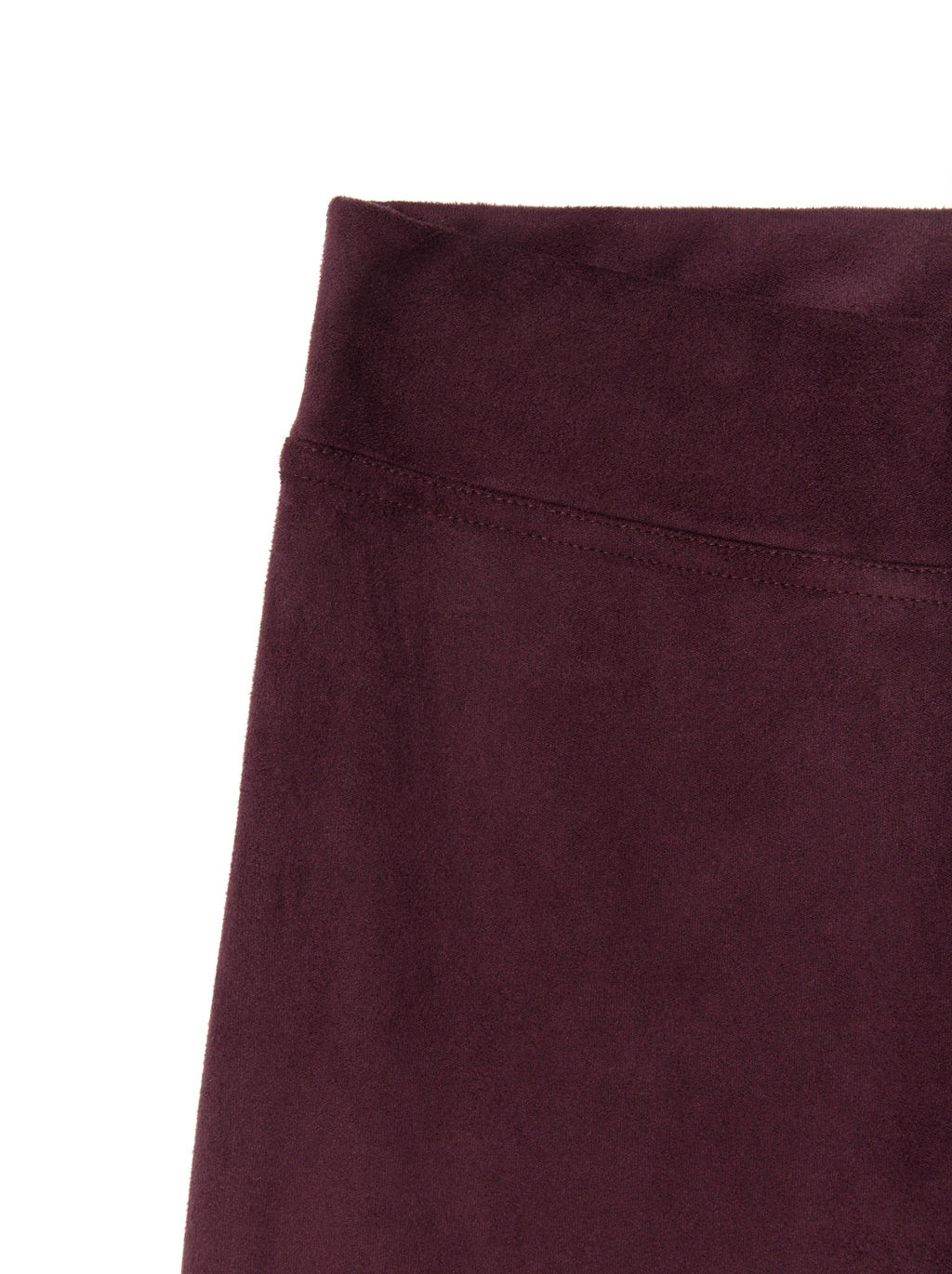 CONTE Ультрамягкие леггинсы из искусственной замши VELVET bordo - Conte elegant фото 5