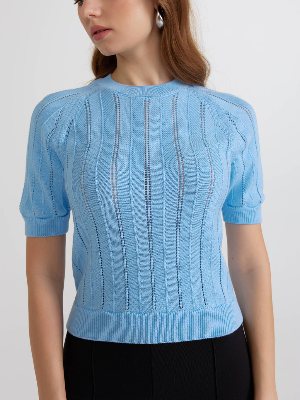 CONTE LDK2456 Джемпер женский blue - Conte elegant фото 5