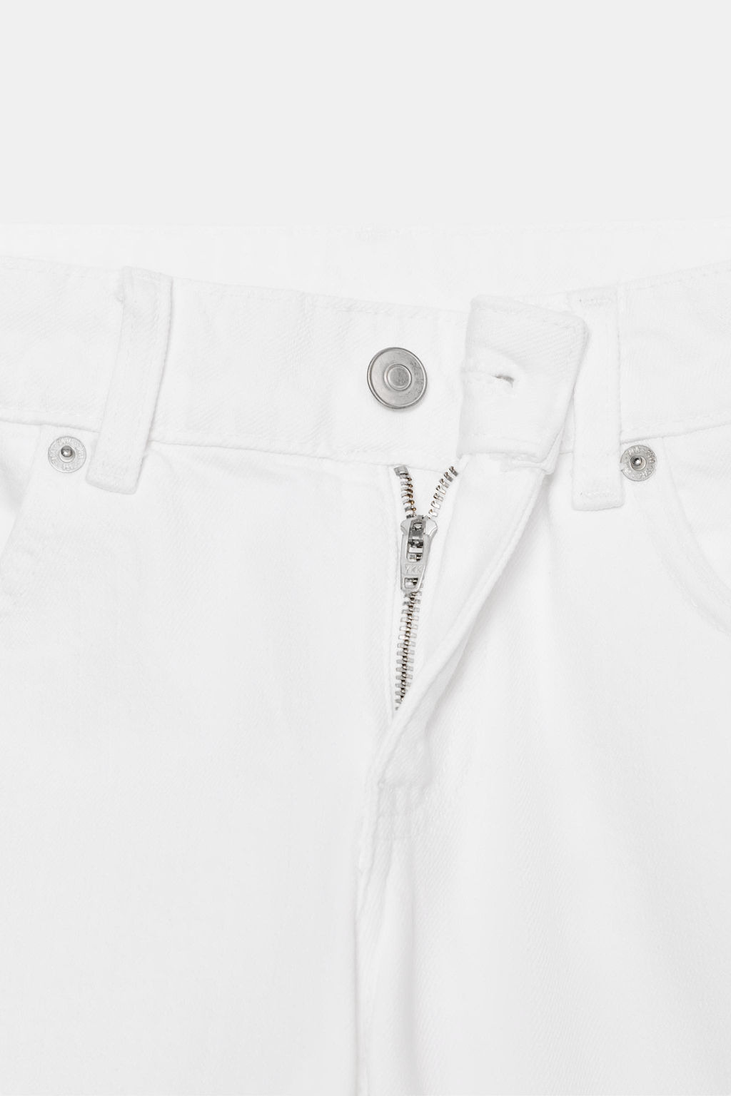 JEANS TRF WIDE LEG TIRO BAJO / Blanco - Zara фото 6