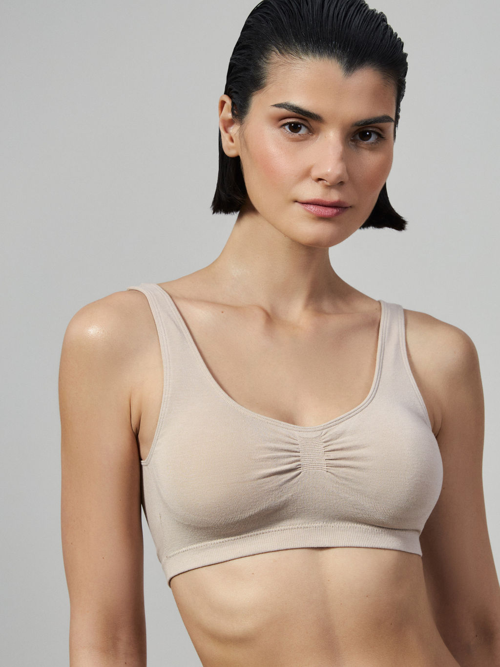 Топ трикотажный из бамбука / Zarina  фото 3