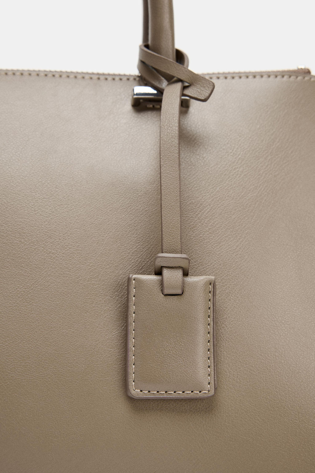 DOUBLE HANDLE CITY BAG - Zara фото 11