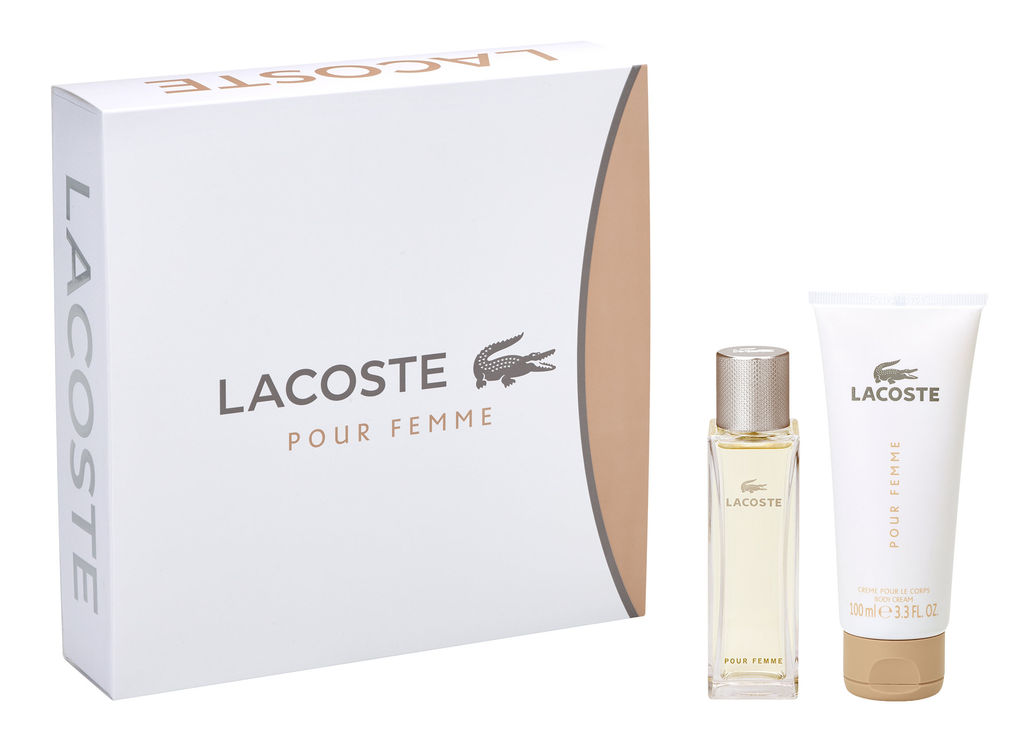 LACOSTE lady set (50ml edp + 50ml b/lotion)
