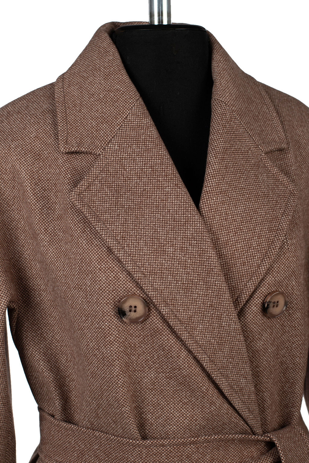 01-11998 Пальто женское демисезонное (пояс) - El podio фото 11