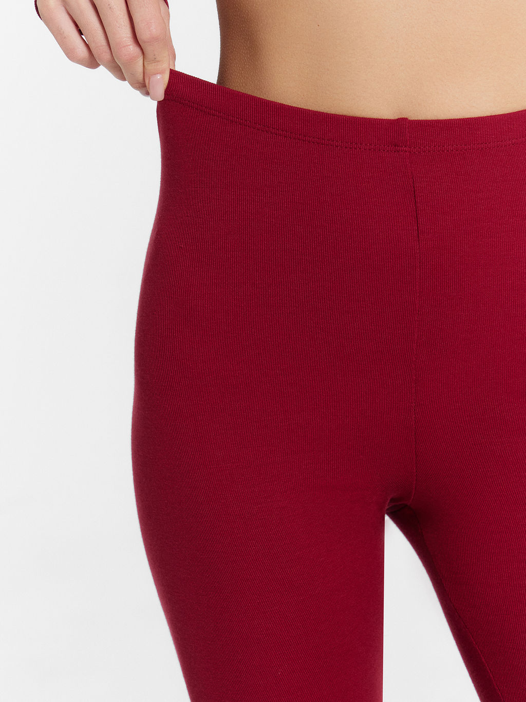 Комплект термо женский бордовый (лонгслив и леггинсы) винный 692407 - Mark formelle фото 6