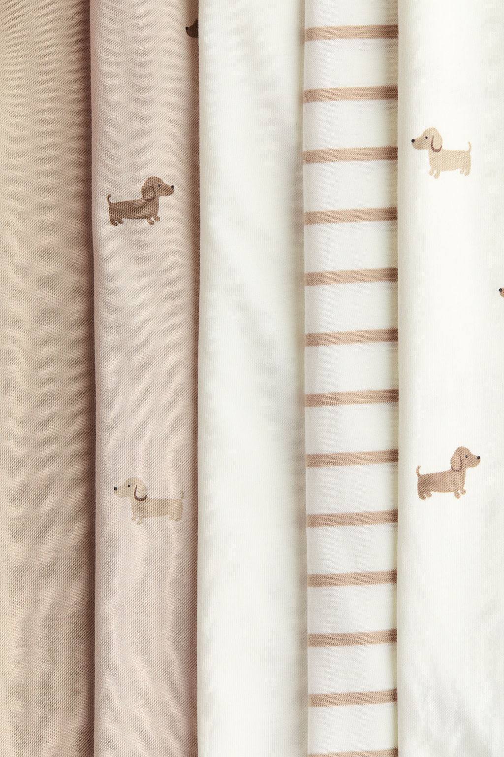 Pack de 5 pijamas enteros de algod?n