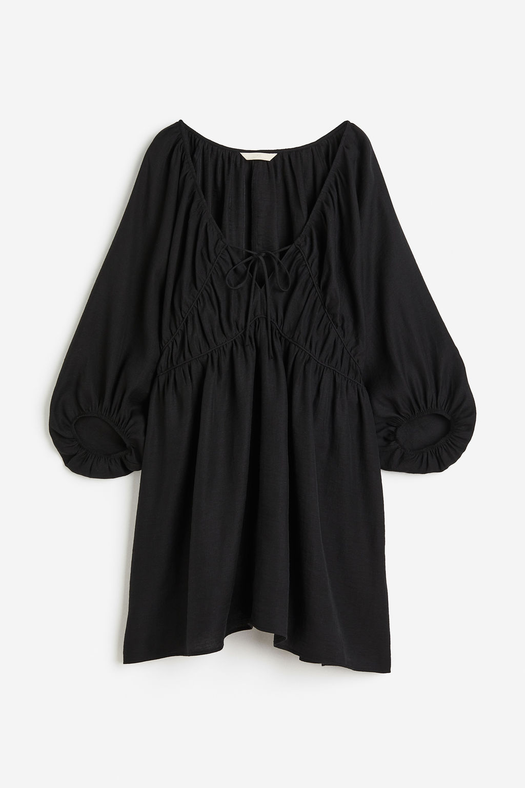 Vestido oversize en mezcla de lyocell - H&m фото 2