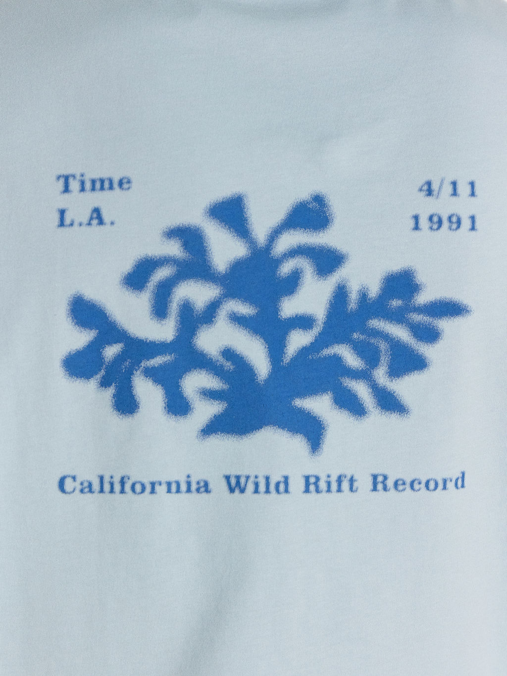 ФУТБОЛКА МУЖСКАЯ серо -голубой +печать 111773 - Mark formelle фото 6