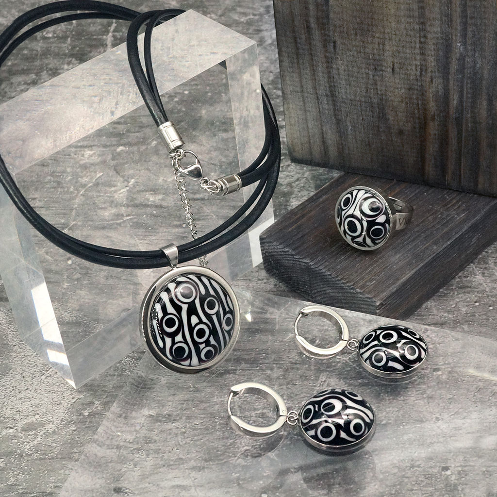 Серьги из муранского стекла ARTEFACT LS3209 - Vloes фото 6