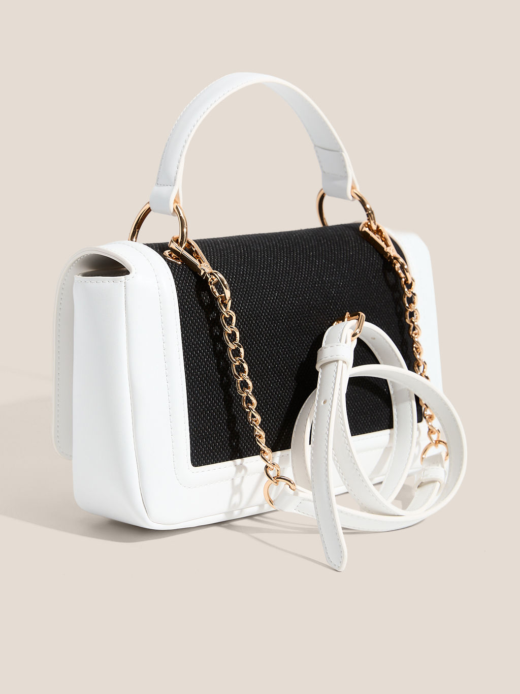 Женская сумка с ручкой LOVE MOSCHINO GRACEFUL Артикул 4461585, белый  фото 3
