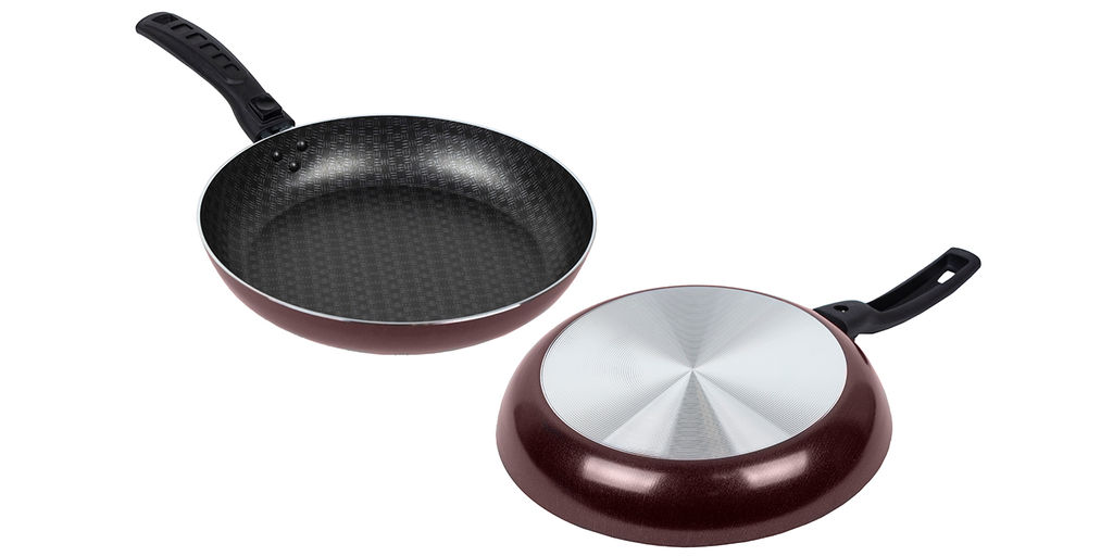 Сковорода 260 мм, 1 ручка, без крышки сплав А5 Кружево - Калитва фото 3