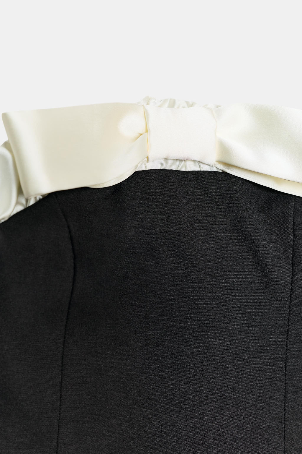 CONTRAST BOW BANDEAU TOP - Zara фото 6