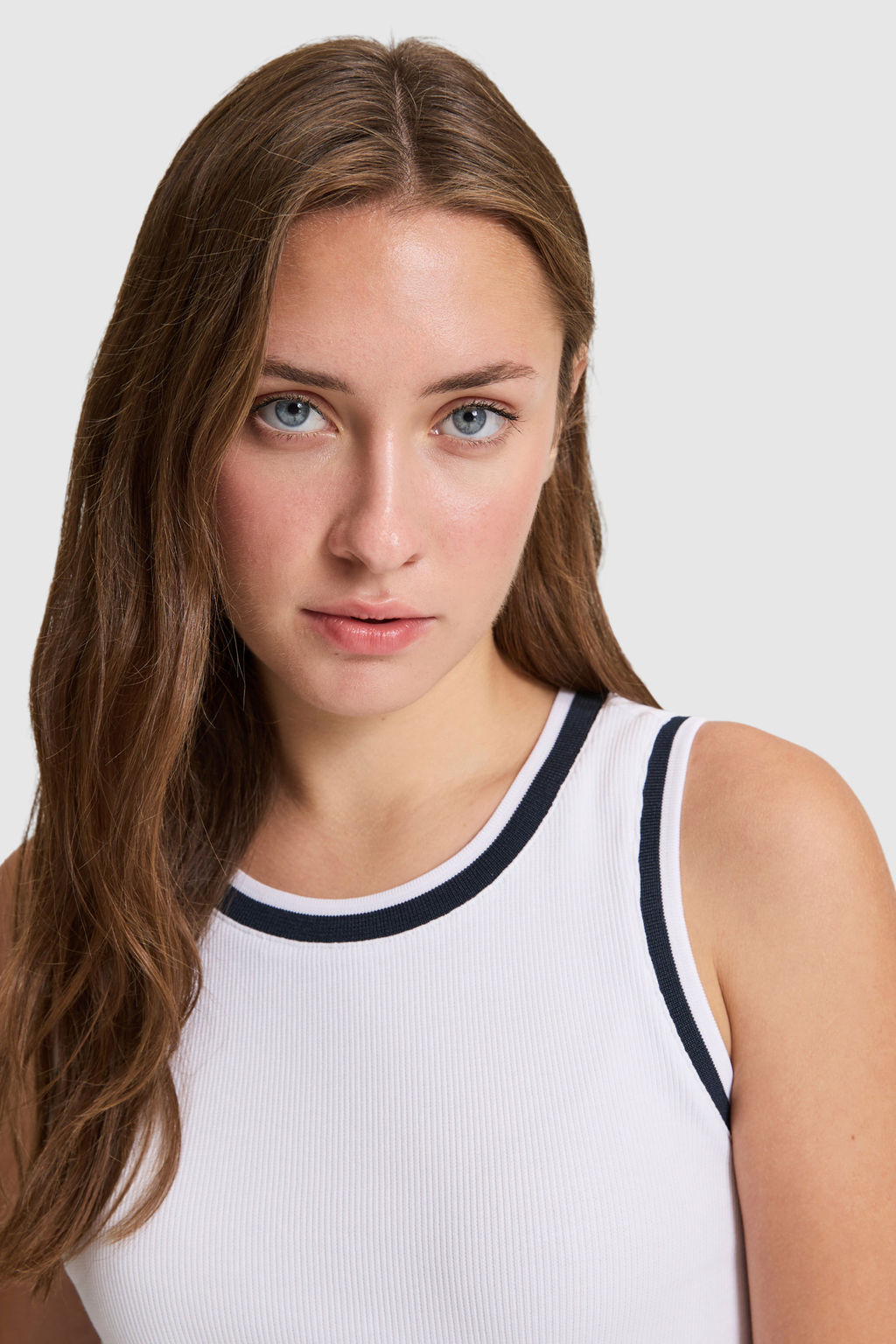 Kad_n Beyaz Bisiklet Yaka Ti__rt - U.s. polo assn фото 2