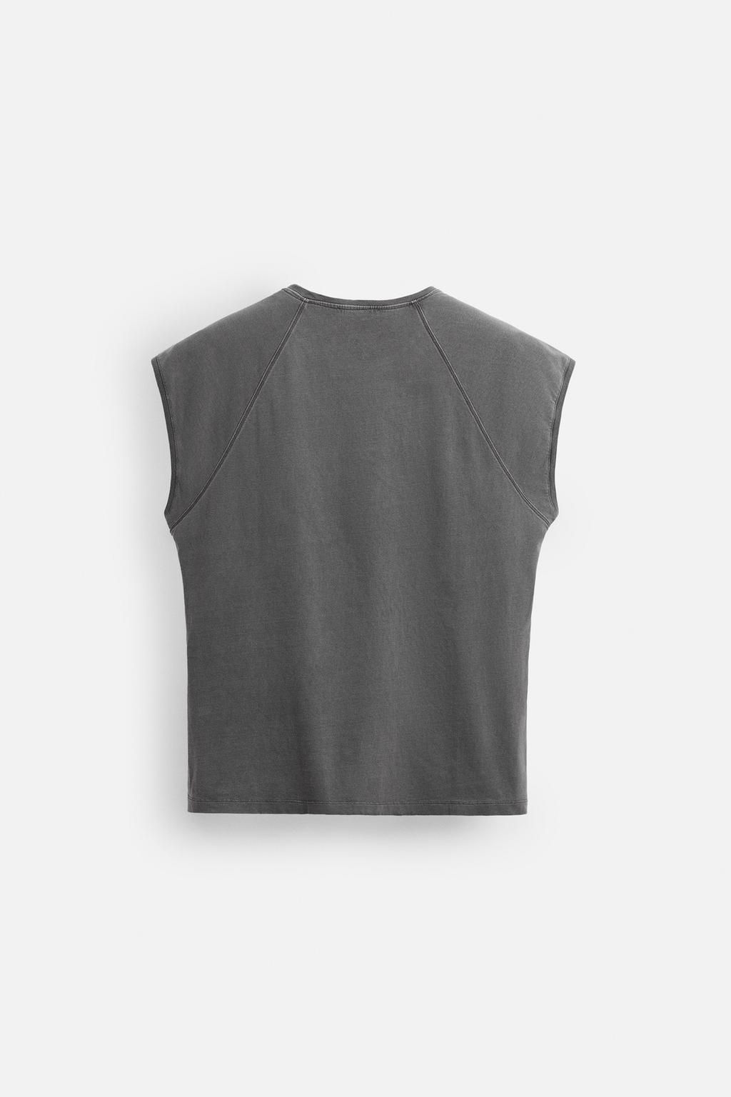 RELAXED FIT TANK TOP - Zara фото 16