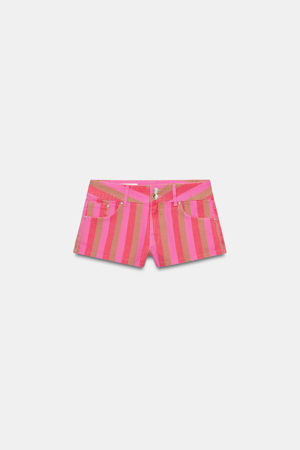 SHORTS MINI DENIM TRF RAYAS / Rayas - Zara фото 5