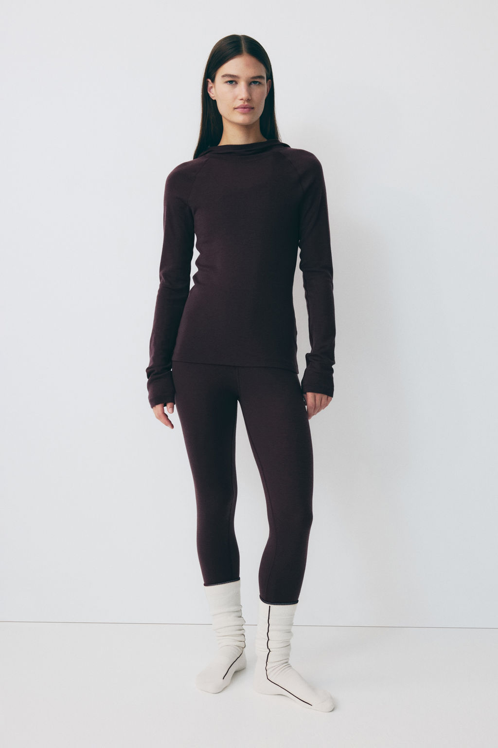 Leggings interiores de esqu? primera capa en lana - H&m фото 4