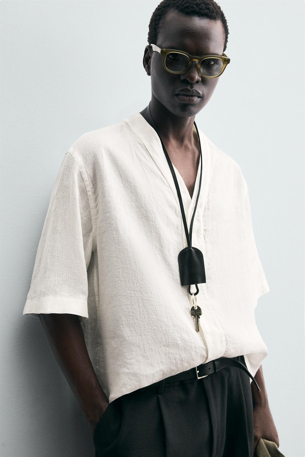 100% LINEN SHIRT - Zara фото 6