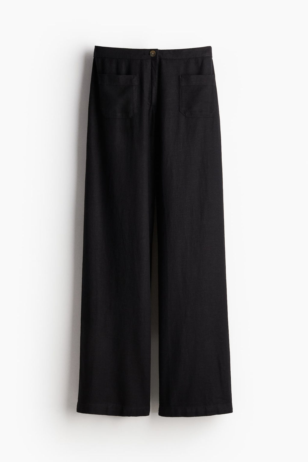 Pantalon en mezcla de lino - H&m фото 4