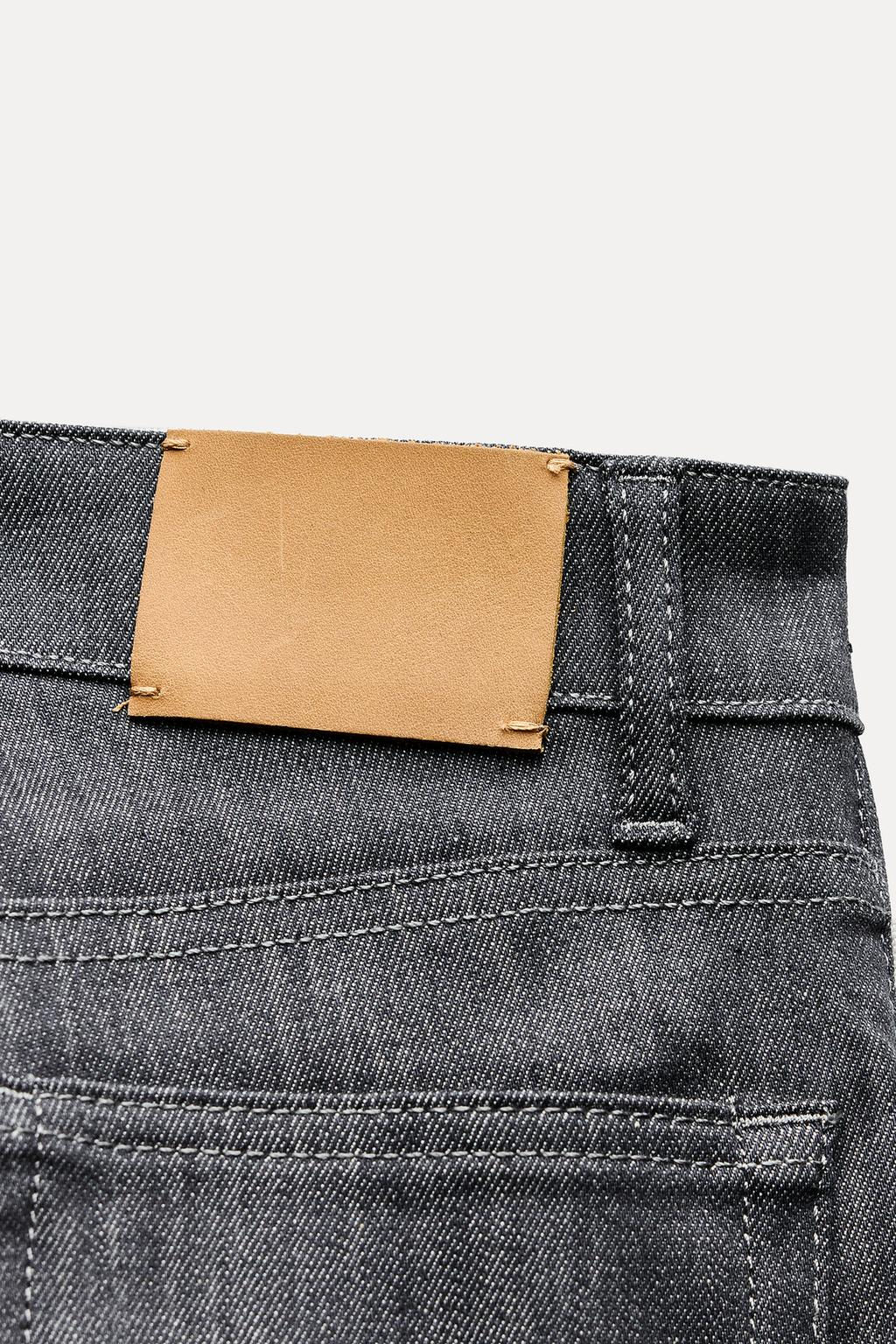 ZW COLLECTION BOOTCUT HIGH-WAIST CROPPED JEANS - Zara фото 42