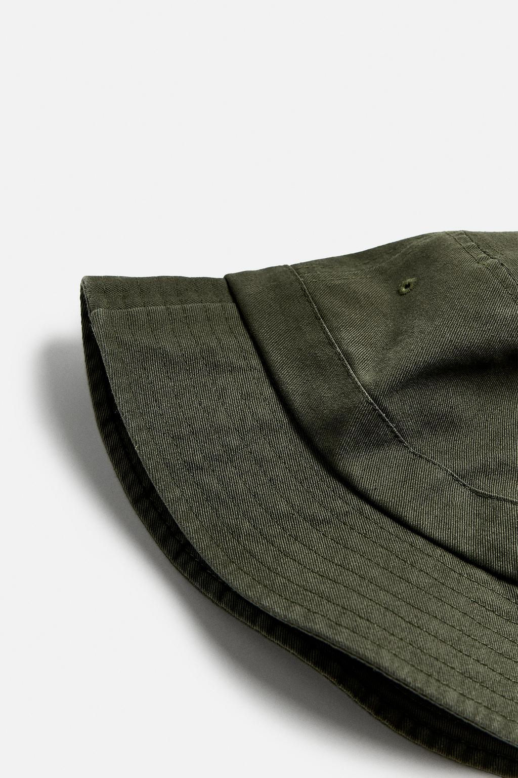 COTTON BUCKET HAT - Zara фото 14