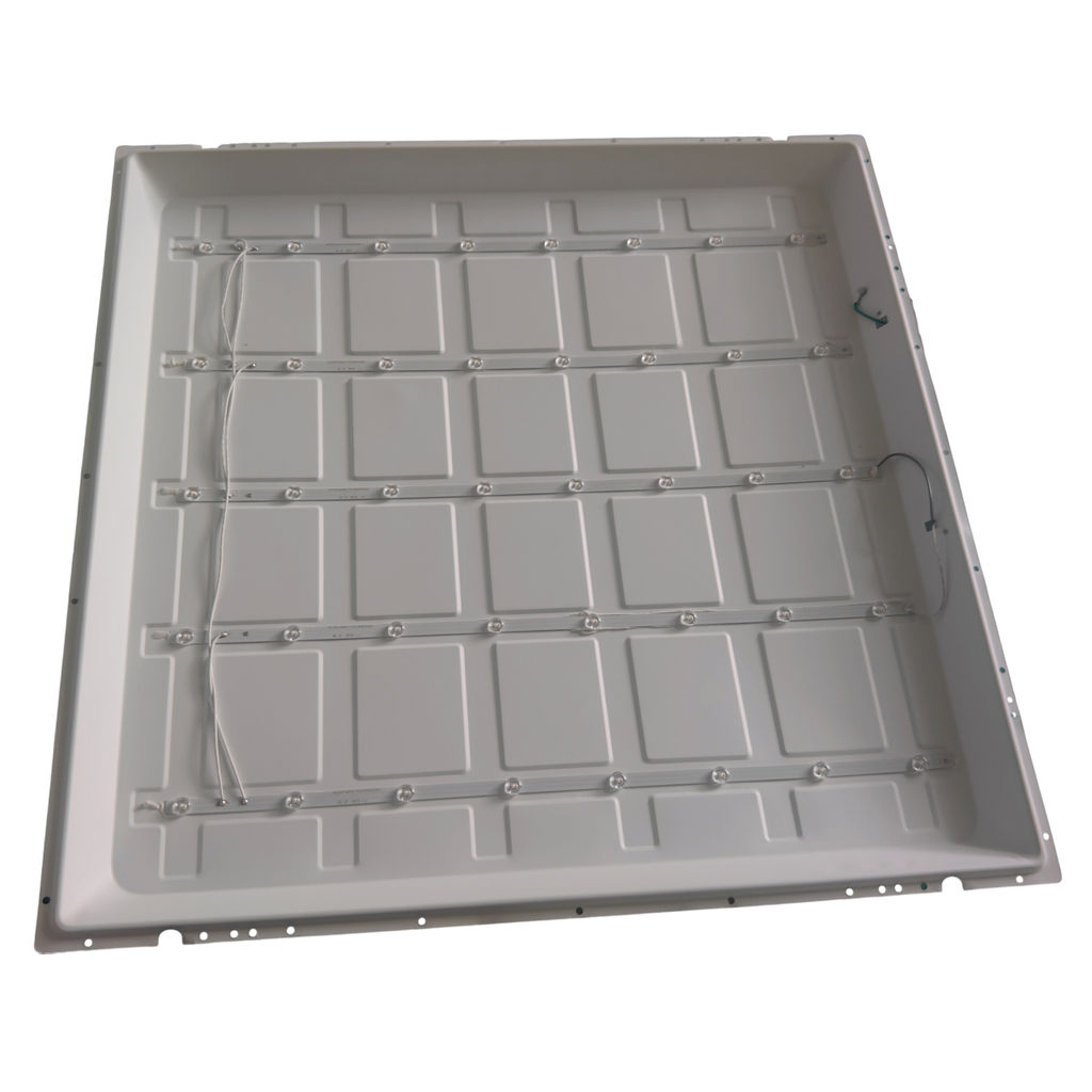ULP-6060-50W/6500K OFFICE-B WHITE Светильник светодиодный потолочный встраиваемый. Дневной свет (6500K). Рассеиватель матовый. В комплекте с и/п. Корпус белый. ТМ Uniel