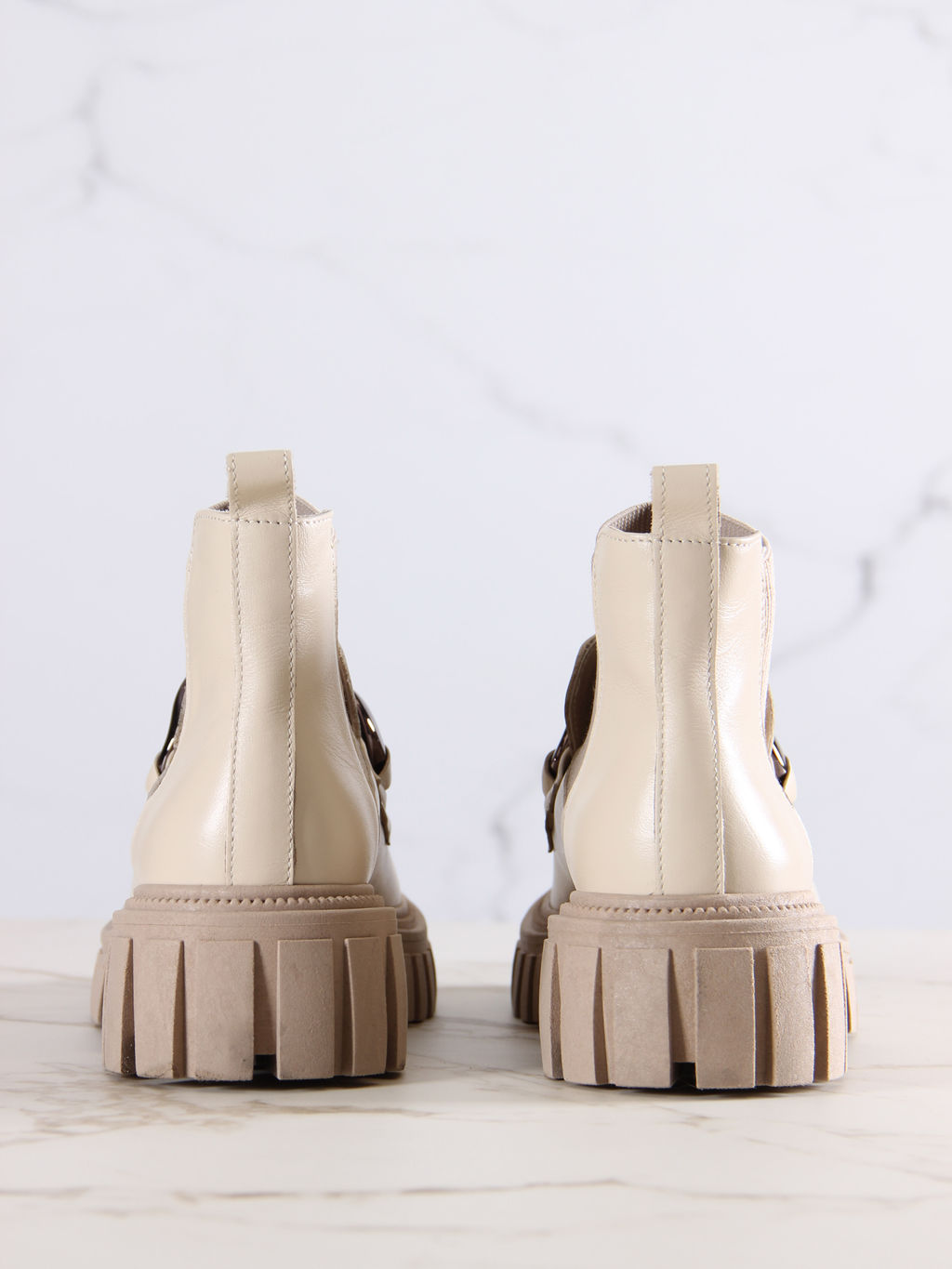 Ботинки EDART 348.21153be. beige/байка