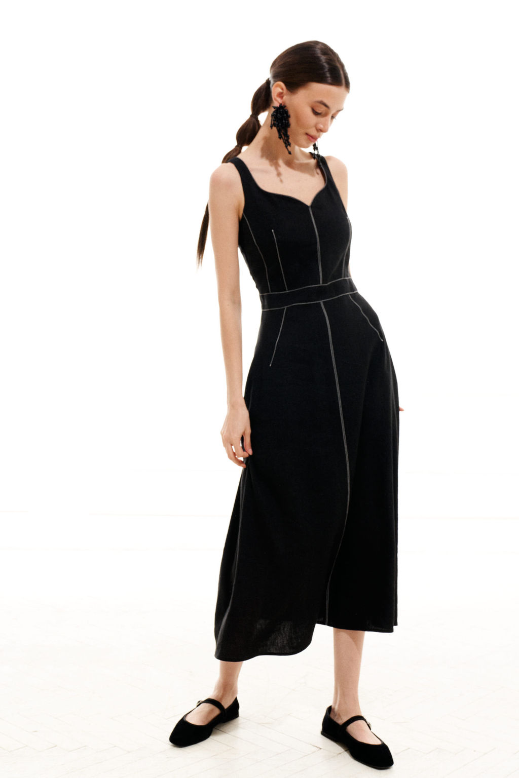 Сарафан 1991 (Лен - 100%) - Elletto фото 7