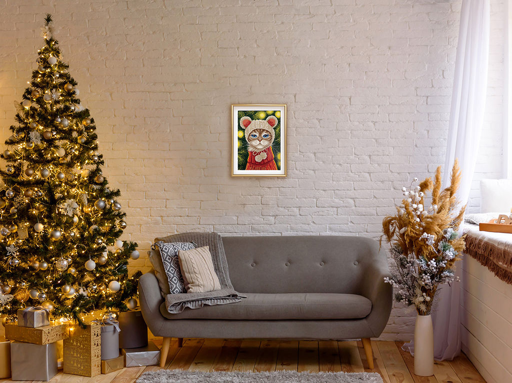 Набор для вышивания PANNA PR-7263 Новогоднее настроение 16 х 21 см