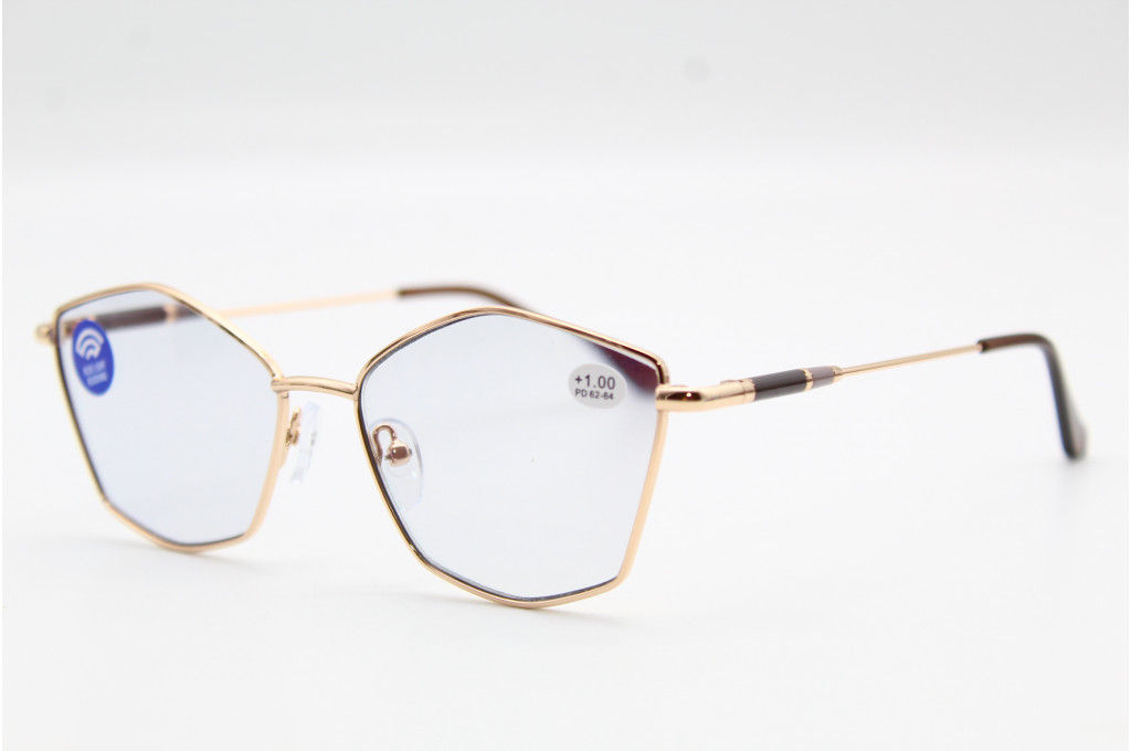 Готовые очки GLODIATR BLUE BLOCKER +15% ТОН 2545 55-16-140