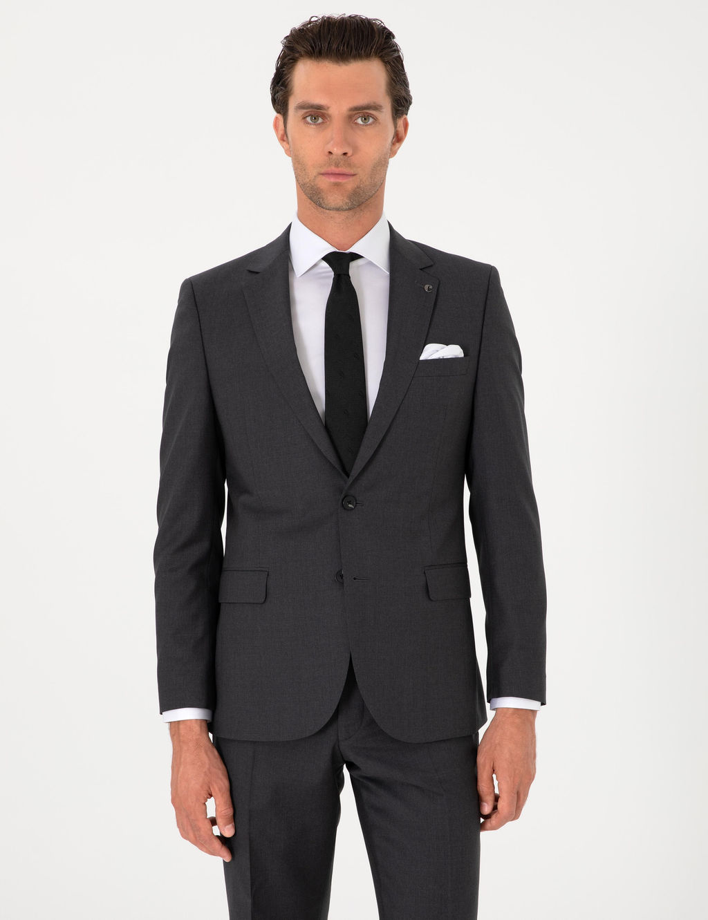 F_me Slim Fit %100 Y_n Klasik Tak_m Elbise - Cacharel фото 3