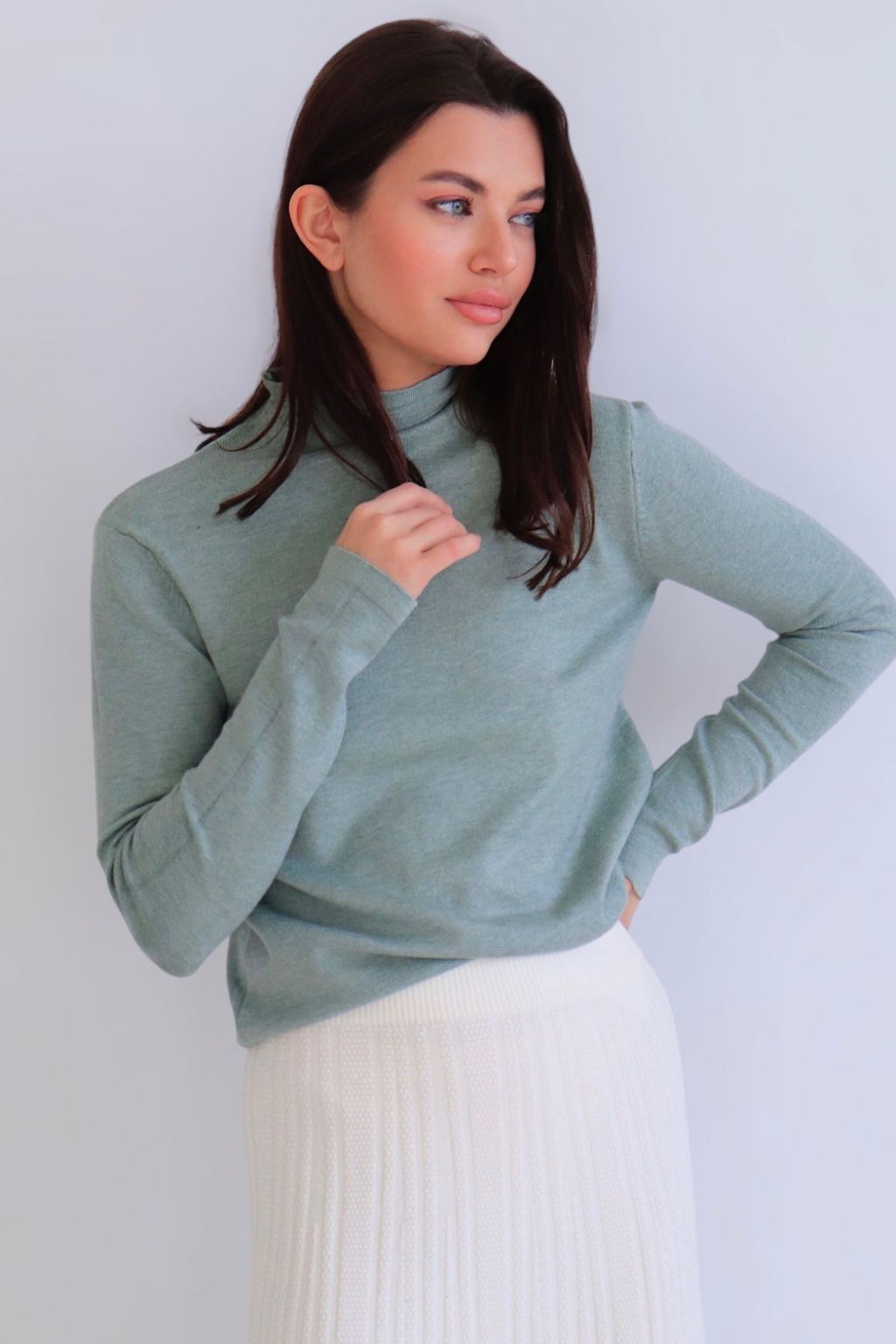 Martichelli Свитер мята  фото 9