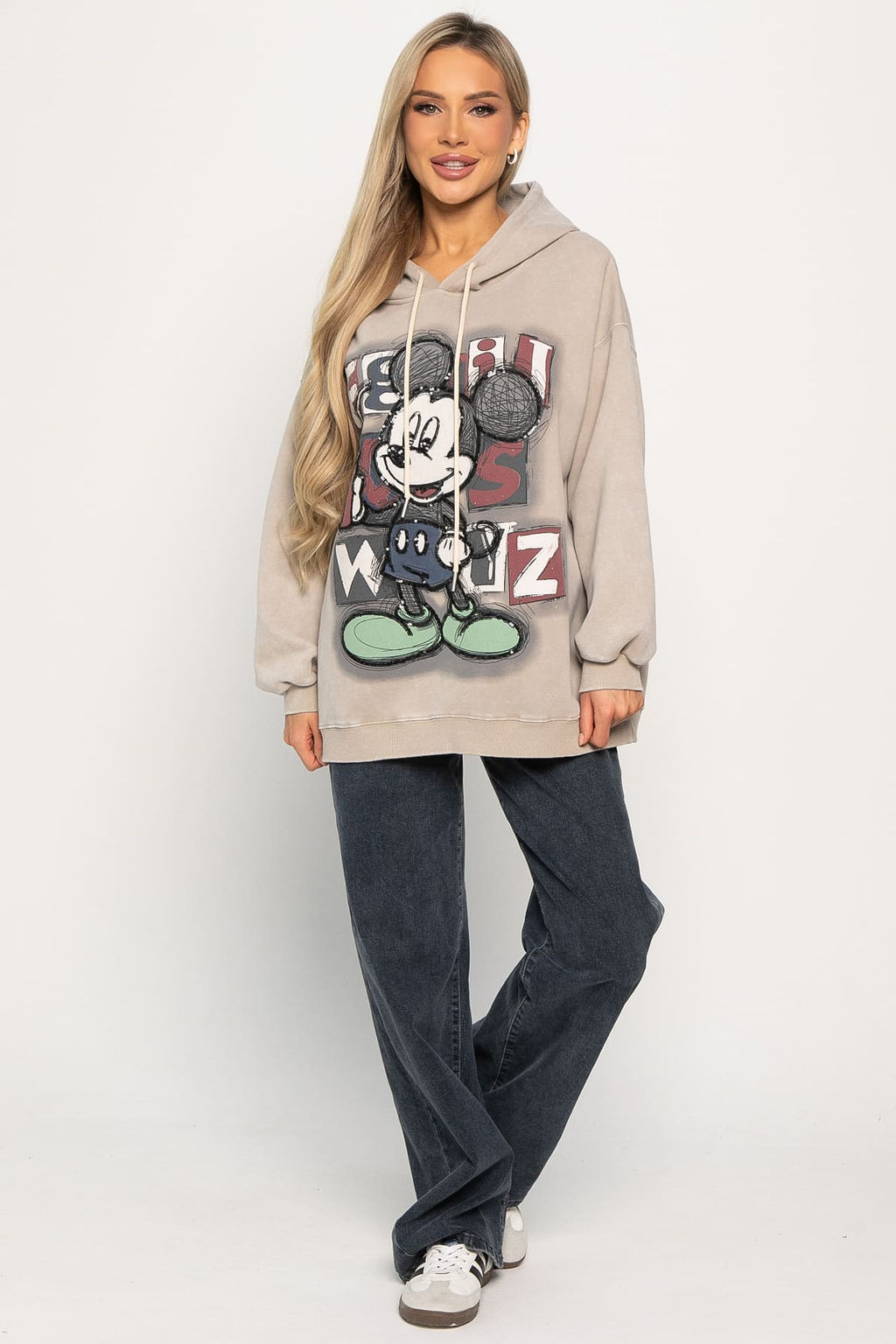 Толстовка с капюшоном Урбан (бежевая) Б14924-20М