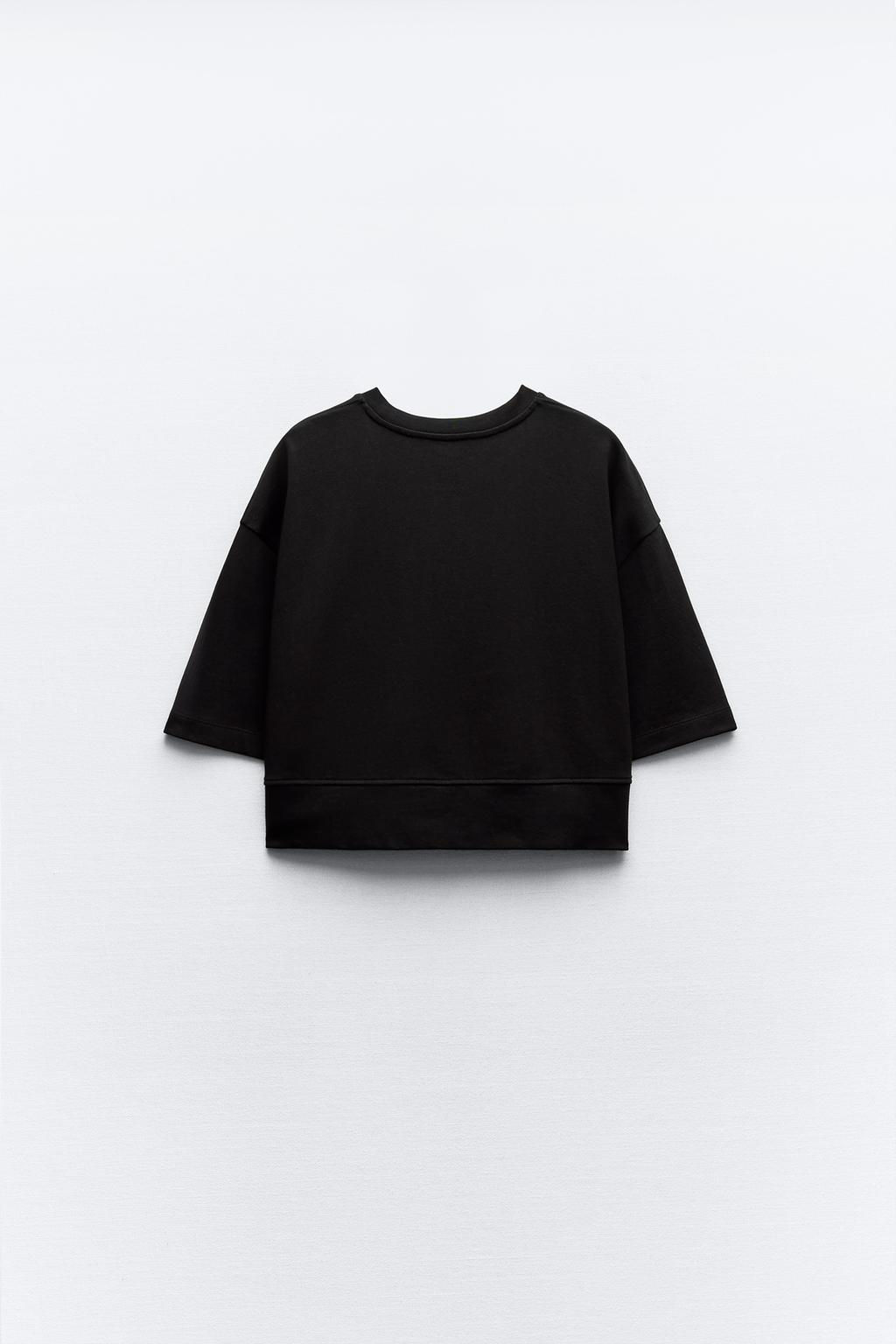 CROPPED T-SHIRT - Zara фото 23