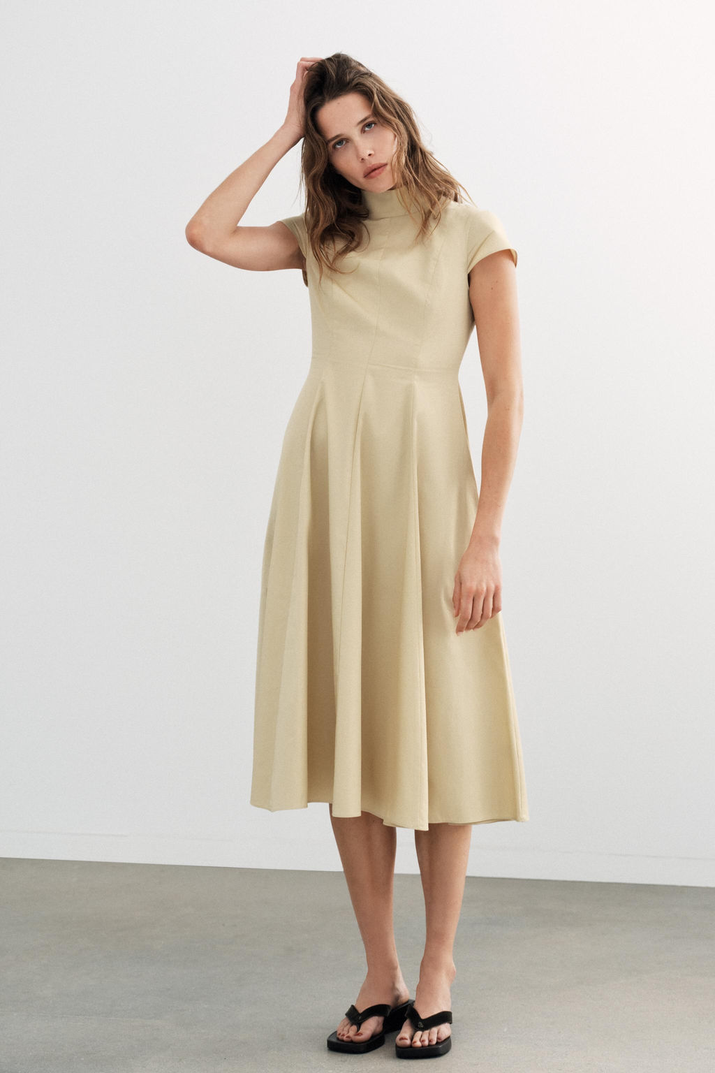 TRENCH COAT MIDI DRESS - Zara фото 2