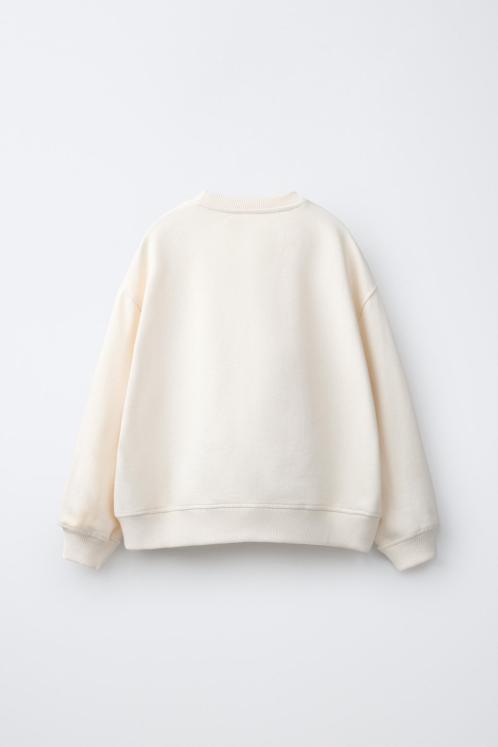 SUDADERA FLOR 3D TUL / Crudo - Zara фото 2