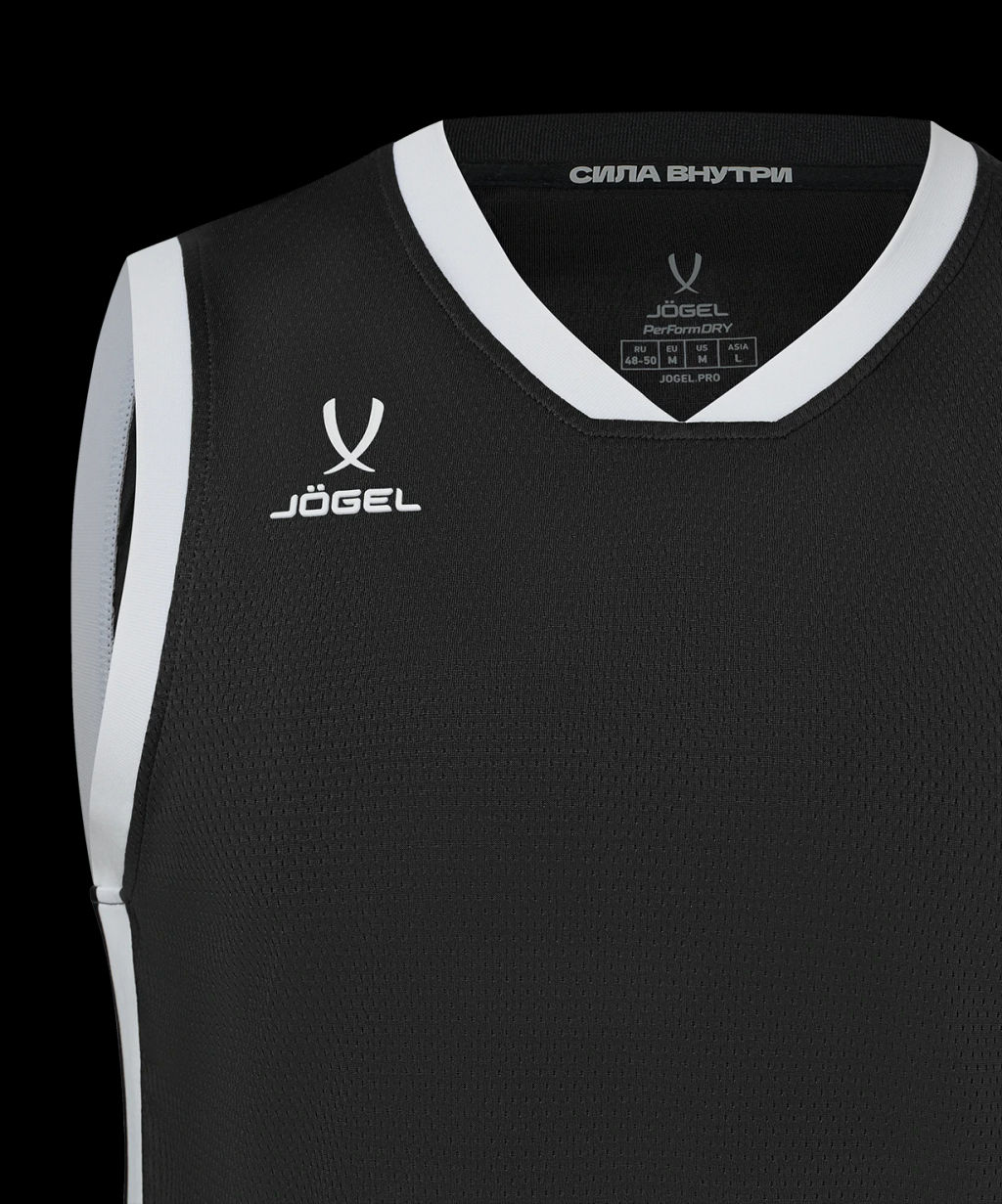 Майка баскетбольная JOGEL DIVISION PerFormDRY Jersey 99, черный  фото 4