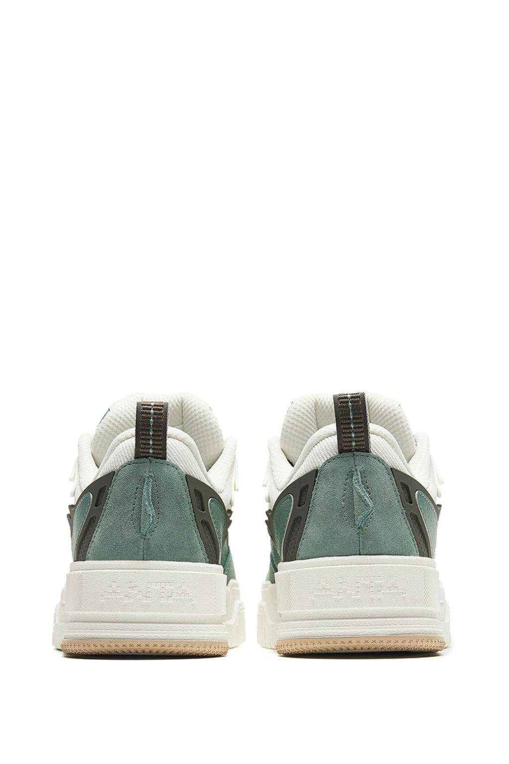 КЕДЫ ANTA CONVEX Бежевый/Зеленый/Коричневый  фото 4