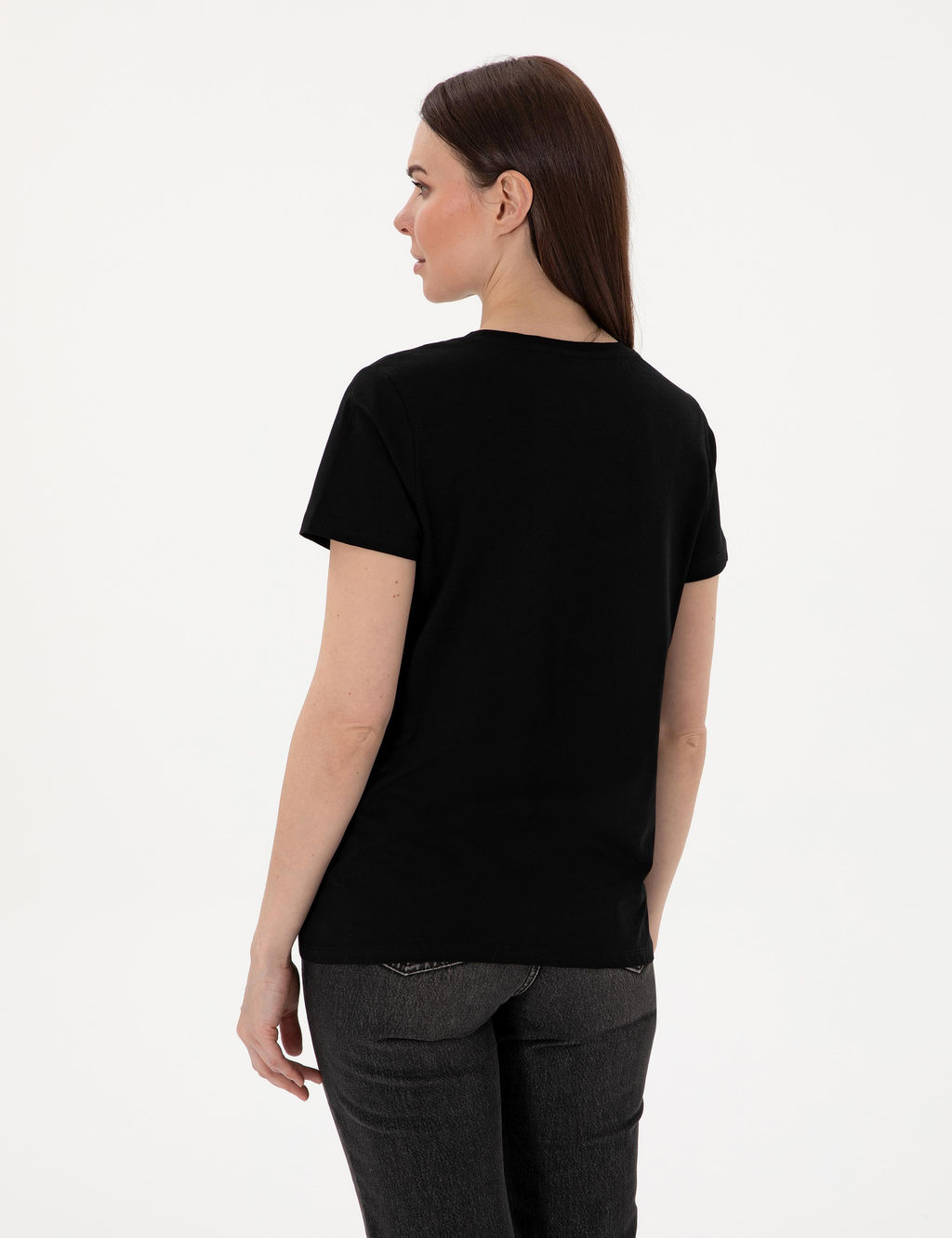 Siyah Regular Fit Ti__rt - Pierre cardin фото 5