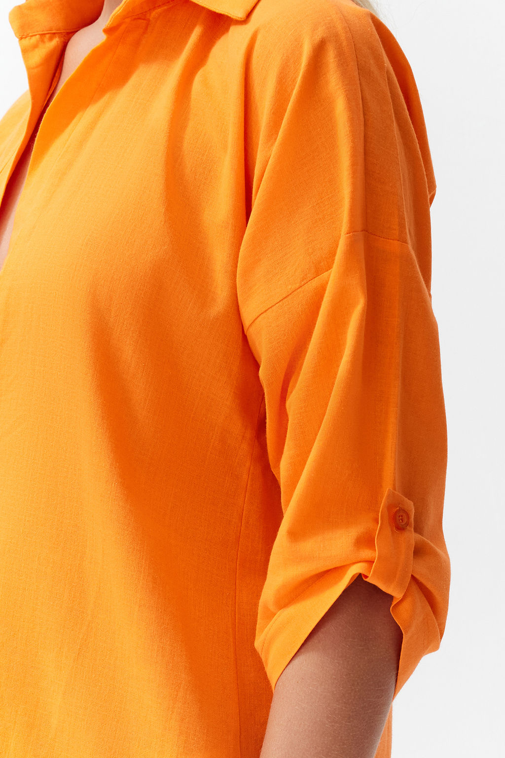 TRENDYOLMILLA Beyaz Dokuma Flaml? Pamuk Mini Plaj Elbisesi TBESS21EL3979 фото 26