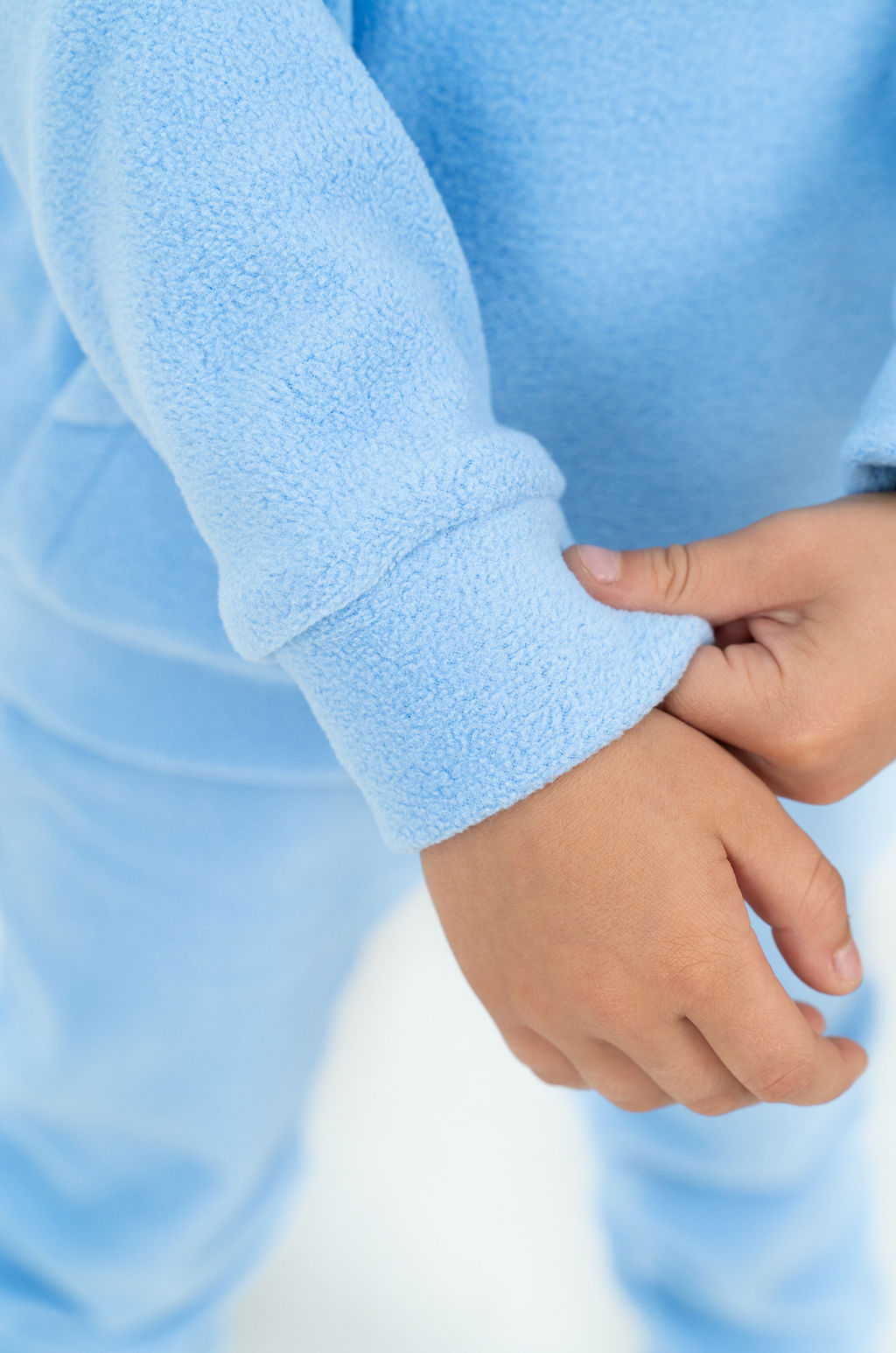 Костюм детский флисовый голубой