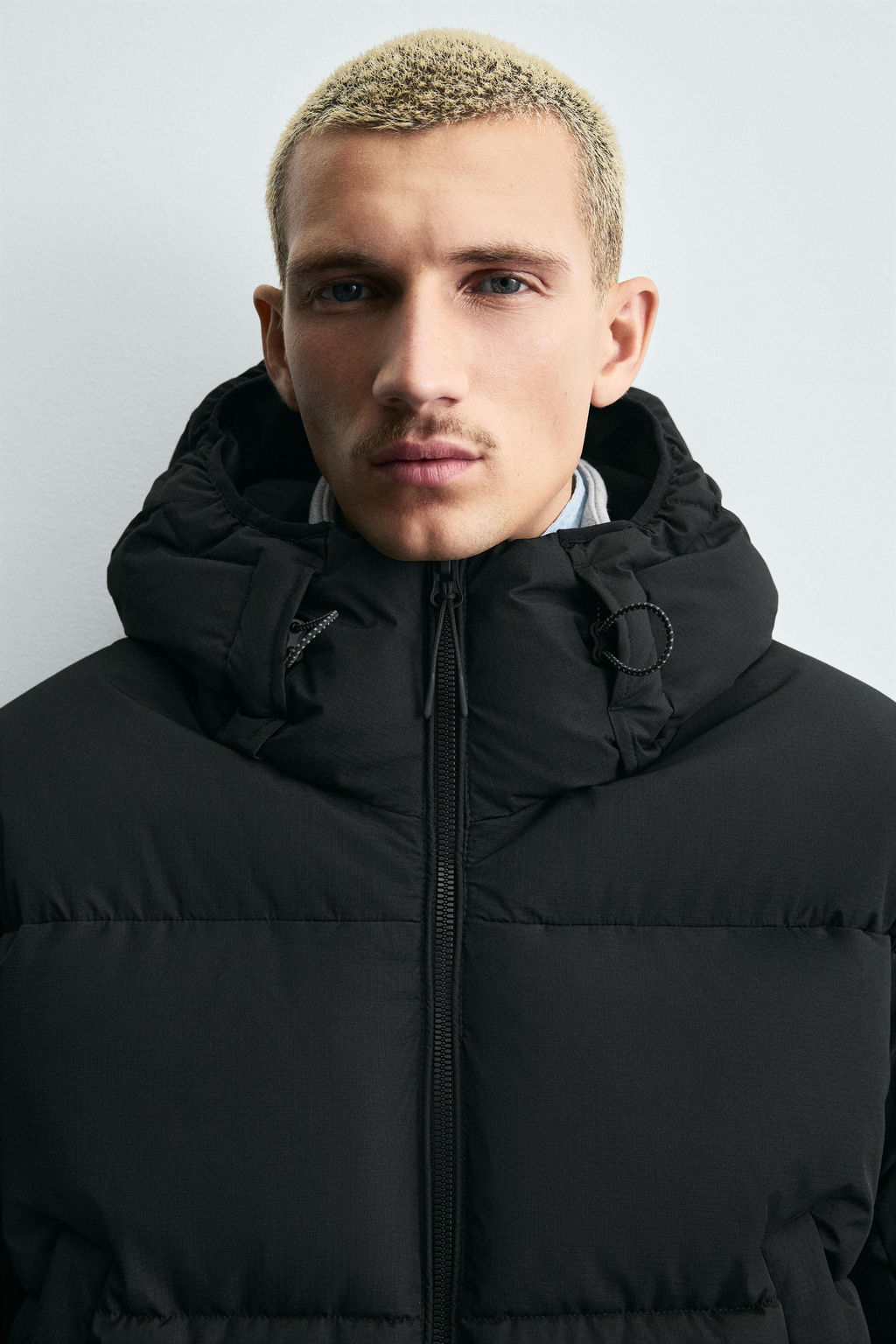 HOODED PUFFER JACKET - Zara фото 7