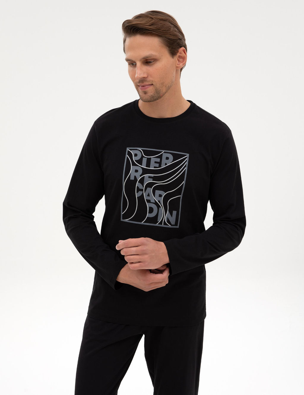 Siyah Pijama Tak_m_ - Pierre cardin фото 3