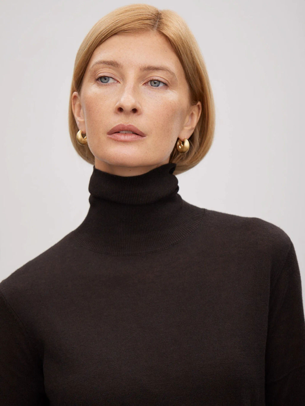 Трикотажная водолазка - Emka фото 3