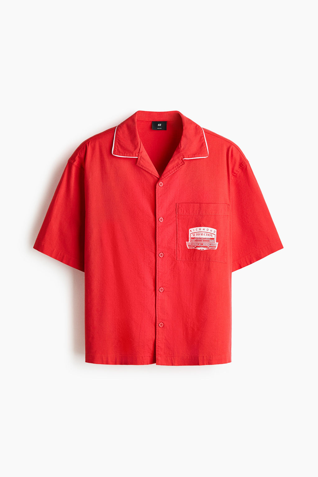 Camisa estampada Relaxed Fit - H&m фото 2