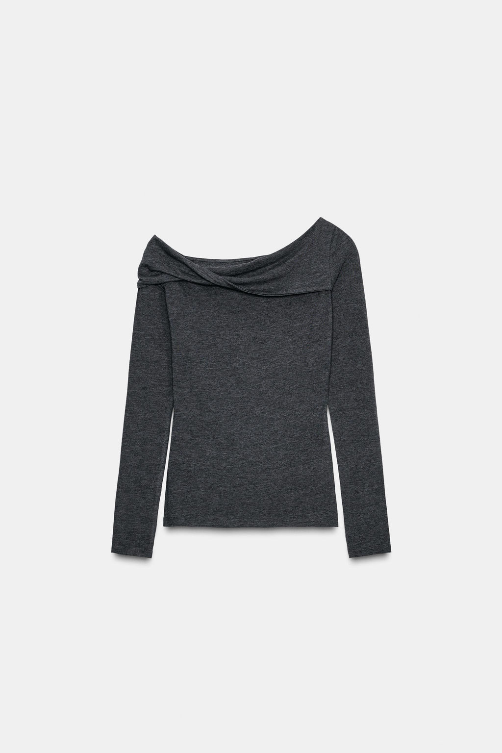 ASYMMETRIC NECK TOP - Zara фото 7