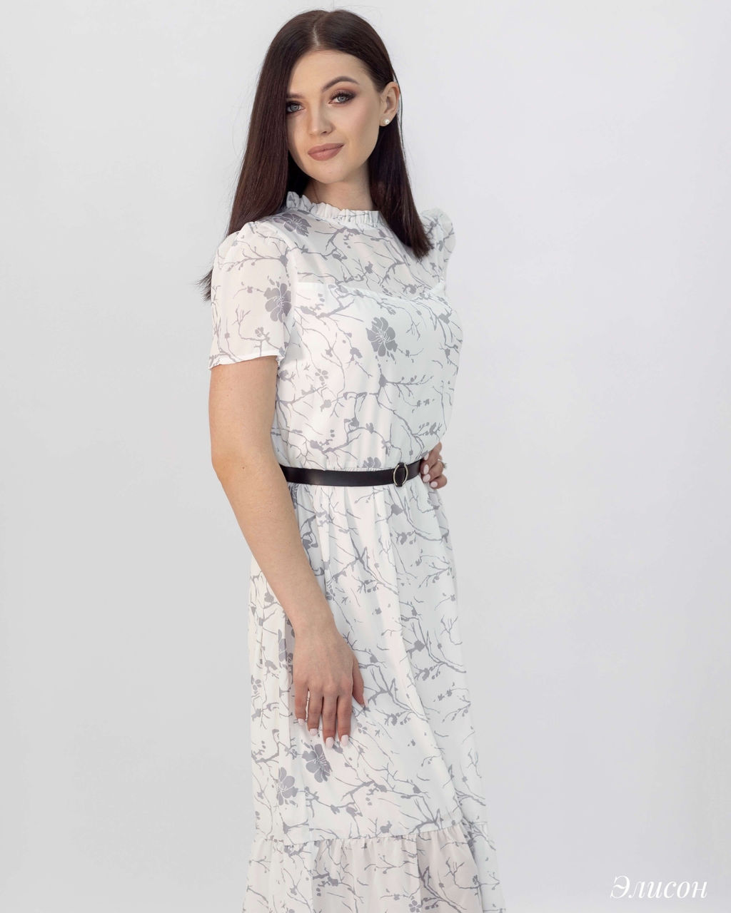 Платье Элисон (белый) - Nadi bordo фото 3