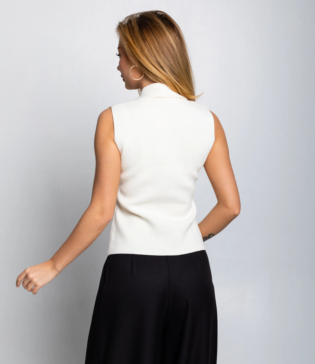 Жилет #КТ8833 (1), кремовый - Dommod фото 3