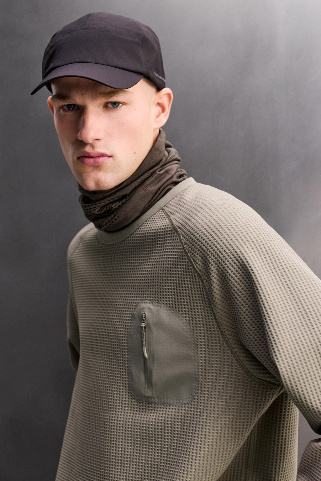 WAFFLE-KNIT POCKET T-SHIRT - Zara фото 14