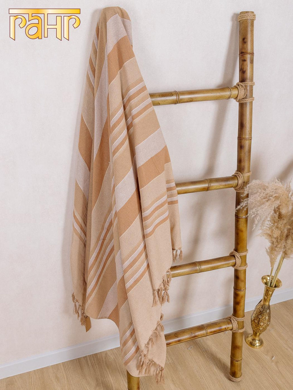 Плед-покрывало самотканое х/б 130х170 №Пл-111/3 - Ганг фото 6