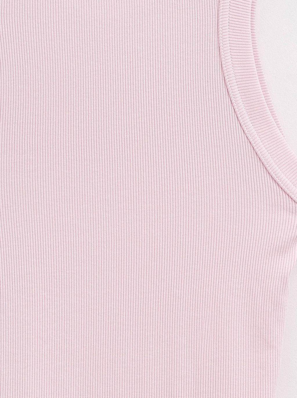 CONTE Базовый топ из вискозы в рубчик без рукавов LD 2846 pink diamond - Conte elegant фото 7